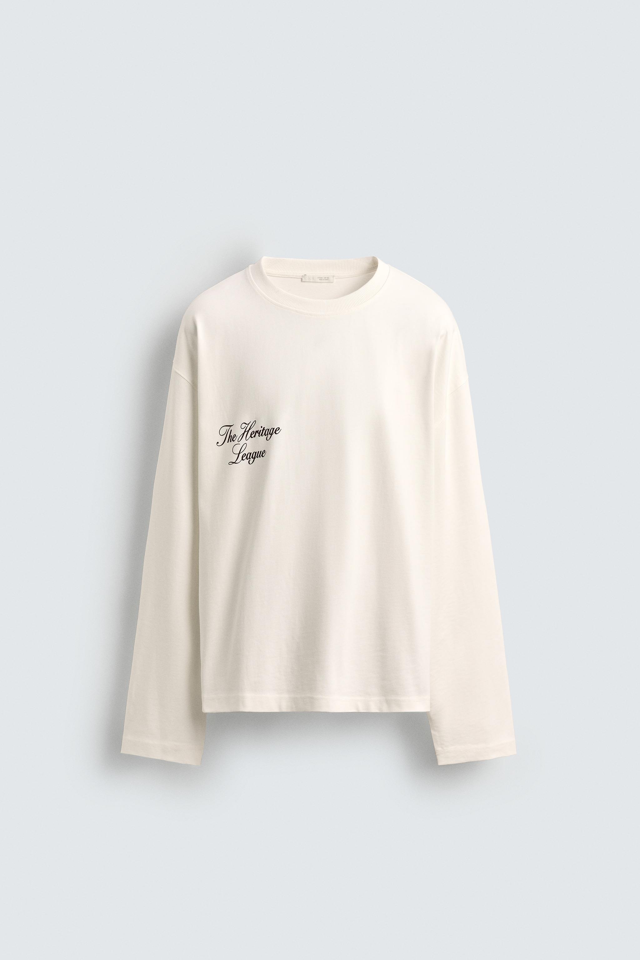 T-SHIRT À INSCRIPTIONS IMPRIMÉES